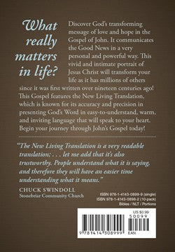 Gospel of John NLT | Pamphlet | Save in Case