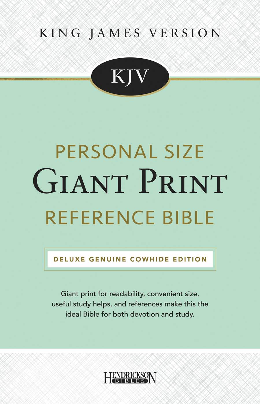 KJV Personal Size Giant Print Reference Bible | Individual or Case of 12