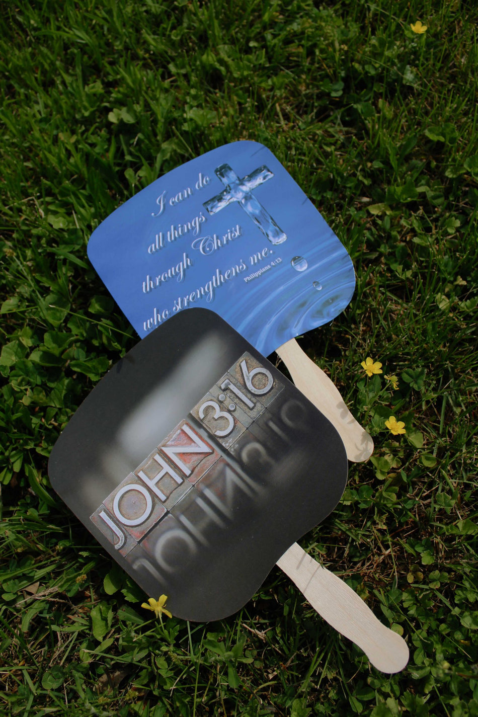 HAND FAN I CAN DO ALL THINGS PHIL. 4:13 PK50