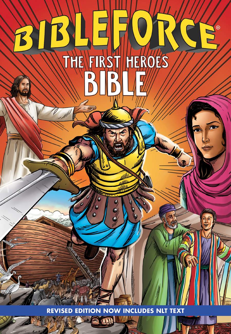 BibleForce The First Heroes Bible - Case of 50