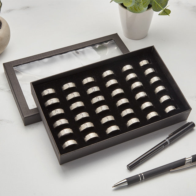 Saint Michael Ring, 36 Piece Display