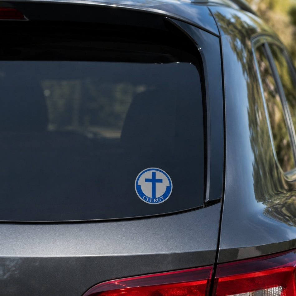 Clergy Scotch Reflective Sticker Decals