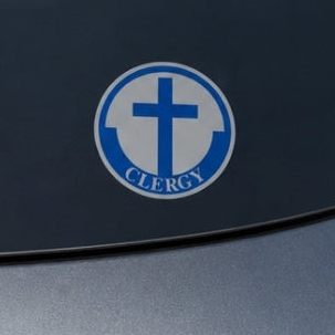 Clergy Scotch Reflective Sticker Decals