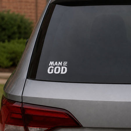 Vinyl Man of God Decal by Swanson Christian Products