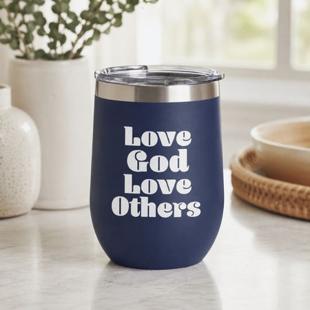 Vinyl Love God Decal by Swanson Christian Products, product view 4