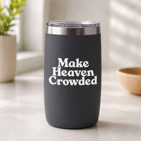 Vinyl Make Heaven Decal by Swanson Christian Products, product view 3