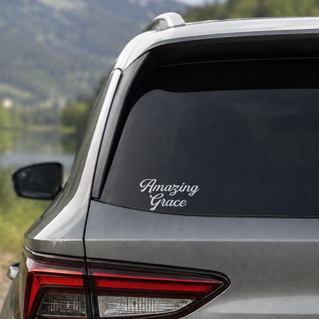 Vinyl Amazing Grace Decal by Swanson Christian Products