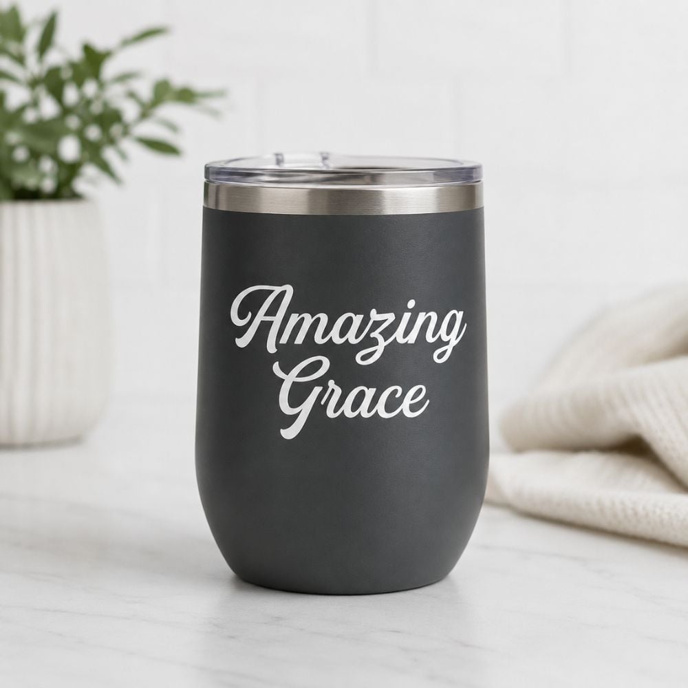 Vinyl Amazing Grace Decal by Swanson Christian Products, product view 4