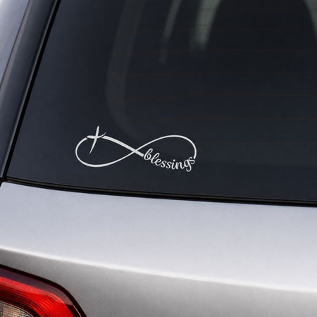 Vinyl Infinity Blessings Decal by Swanson Christian Products