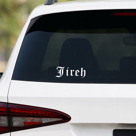 Vinyl Jireh Decal by Swanson Christian Products
