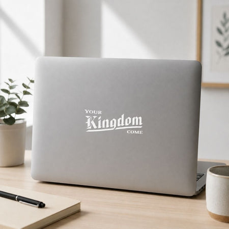 Vinyl Your Kingdom Come Decal by Swanson Christian Products, product view 5