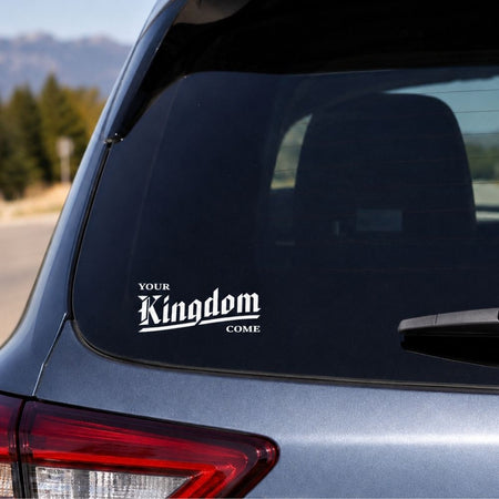 Vinyl Your Kingdom Come Decal by Swanson Christian Products