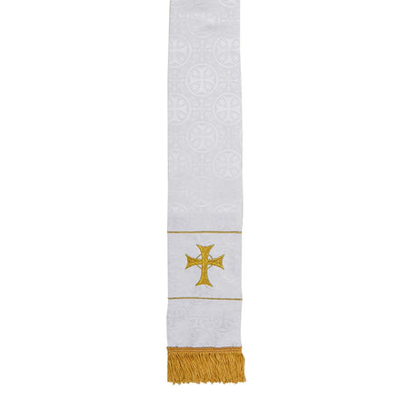 Jacquard Parament Bookmark w/Fringe - Cross by Christian Brands