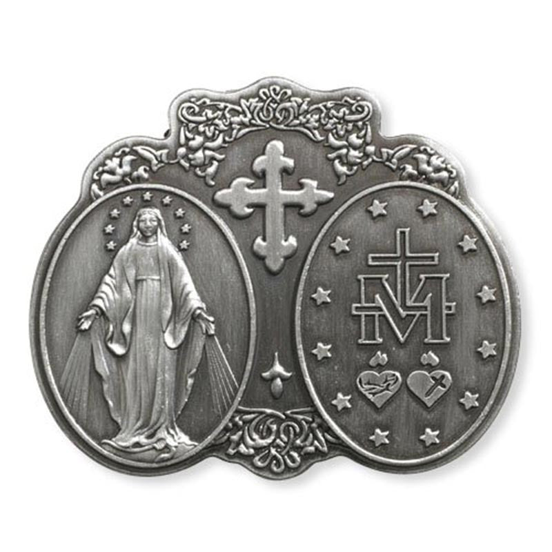Blessed Virgin Mary Visor Clip - 6/pk