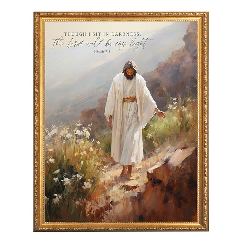 You Are Whole Gold Framed Linen