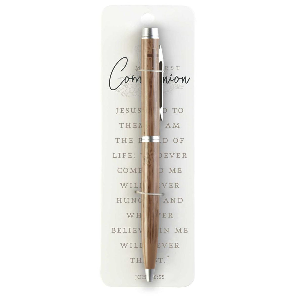 My First Communion Pen John 6:35 by Dicksons