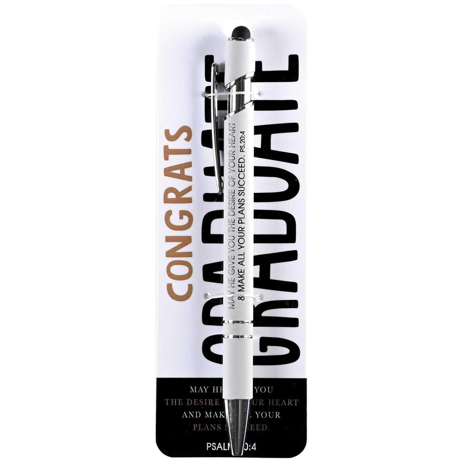 Pen Congrats Graduate Psalm 20:4 by Dicksons