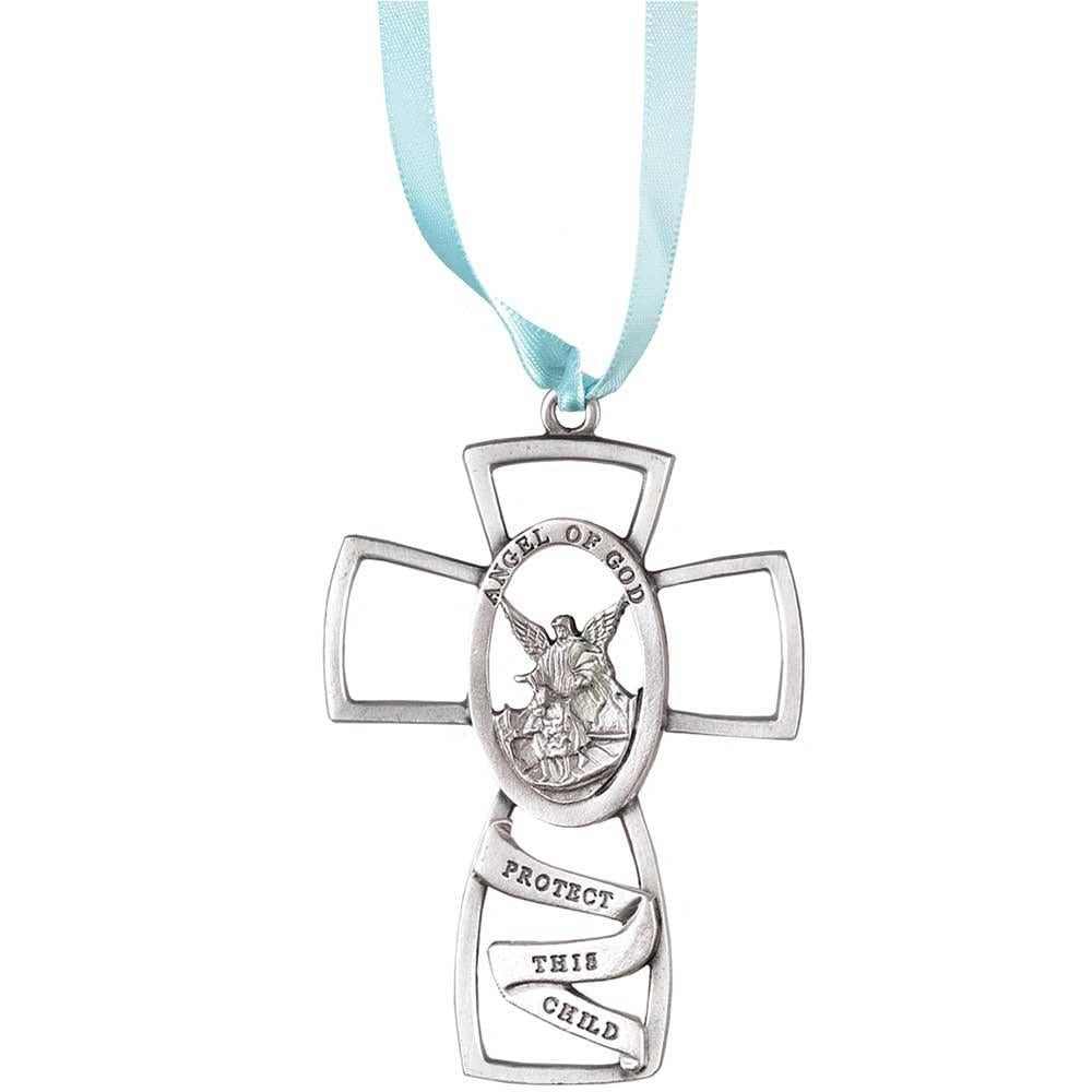 Cross Crib Boy Angel God Protect Child by Dicksons