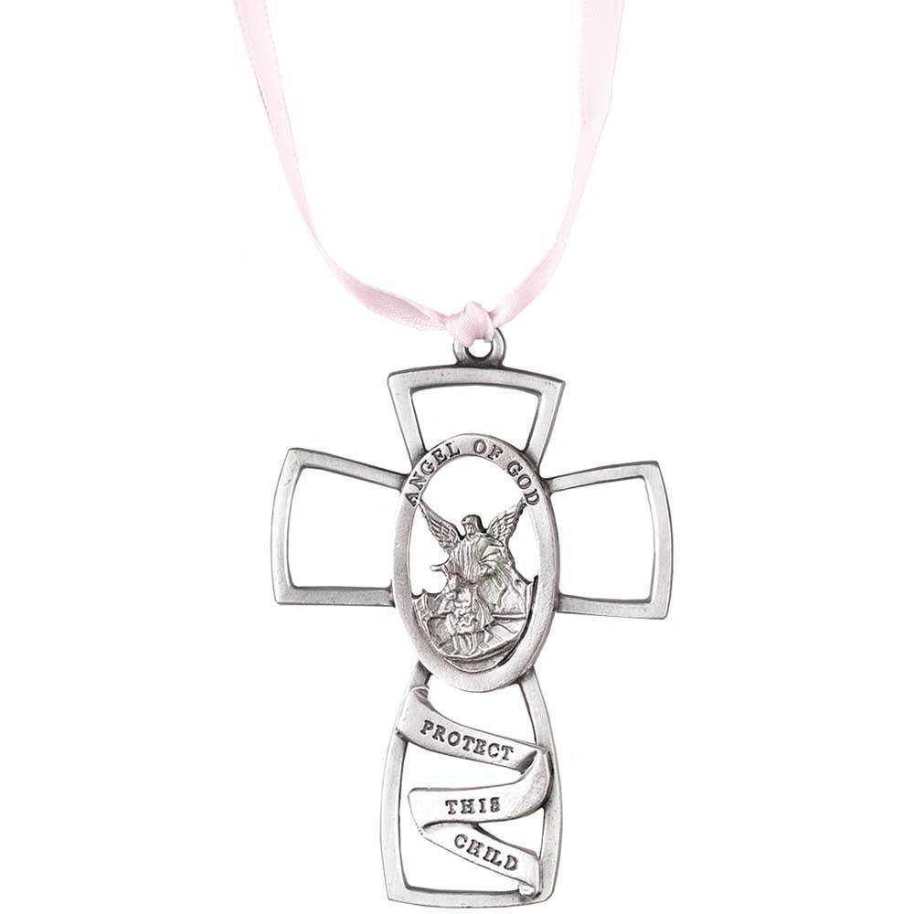 Girl Angel Cradle Medallion by Dicksons