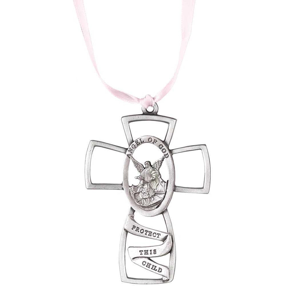 Girl Angel Cradle Medallion by Dicksons
