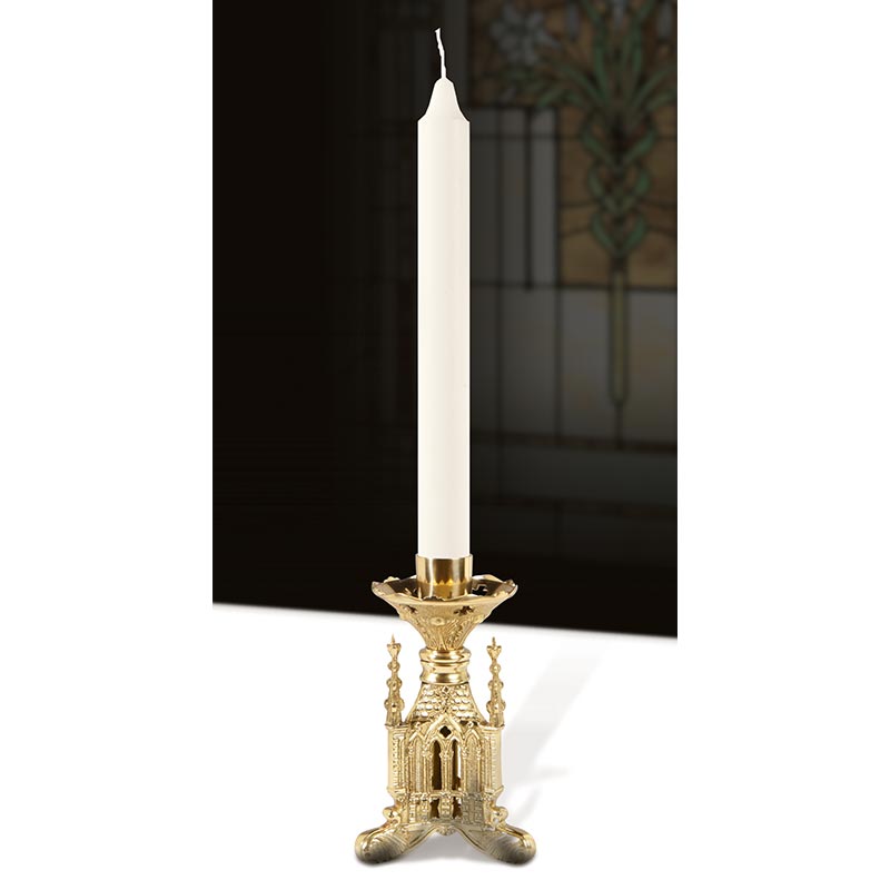 Sudbury San Pietro Altar Candlestick - 8-3/4" Tall by Christian Brands, product view 4