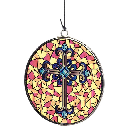 Windchime Cross Sail Blue Orange 35" by Dicksons, product view 2