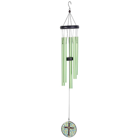Windchime Cross Sail Blue Green 35" by Dicksons