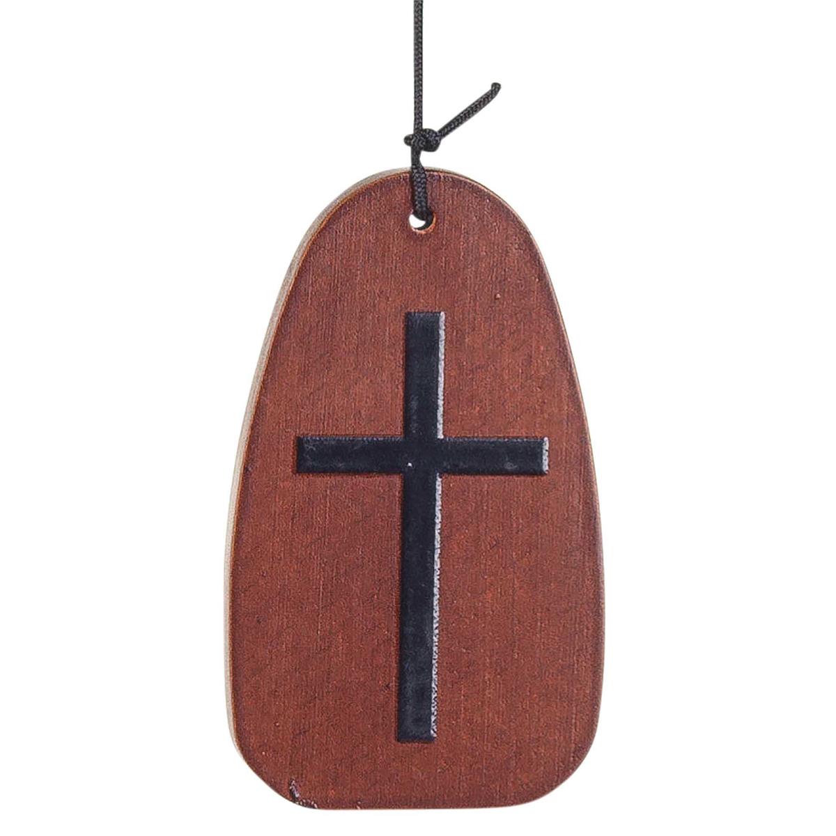 Windchime Brown Cross Engraved Sail 30" by Dicksons, product view 2