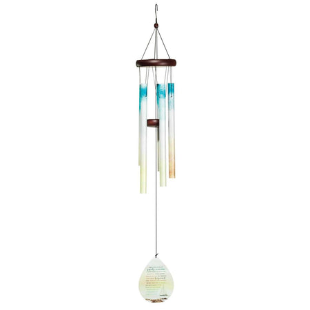 Like A Ship Wind Pulled Tight Bereavement 35 inch Aluminum Wind Chime Noisemaker by Dicksons