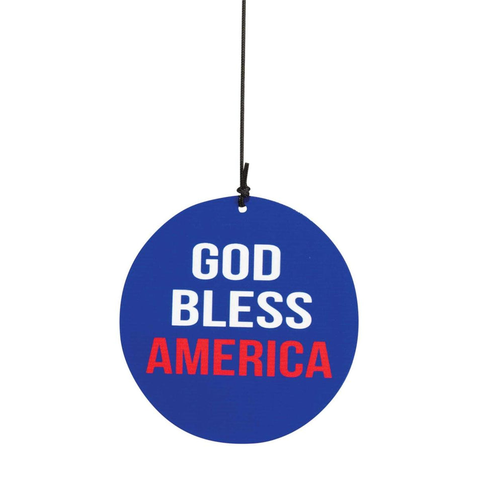 God Bless Our America Red White 35 inch Aluminum Wind Chime Noisemaker by Dicksons, product view 2