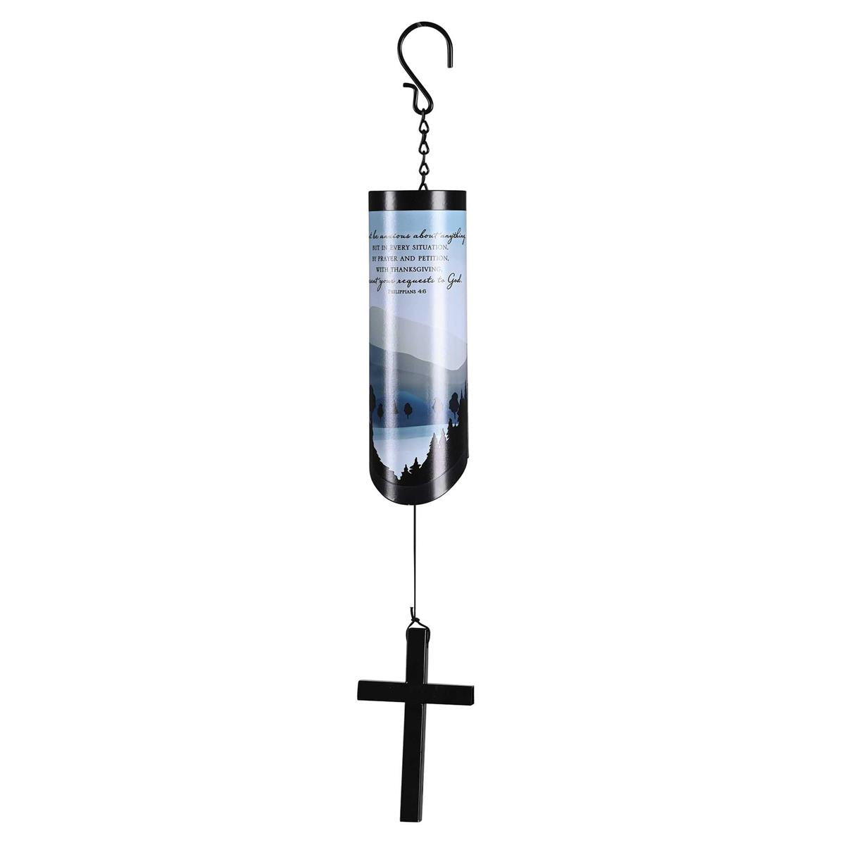 Windchime Do Not Be Anxious Phil. 4:6 by Dicksons