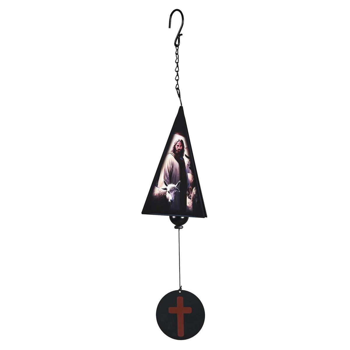 Windchime Iron Sail Psalm 23 Jesus by Dicksons, product view 3