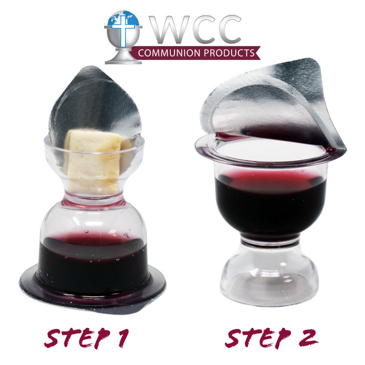 BAGGED Chalice Cup - Juice/Gluten-free Bread - (25 Units)