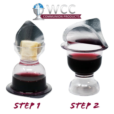 BAGGED Chalice Cup - Juice/Bread - (25 Units) by WCC, product view 7