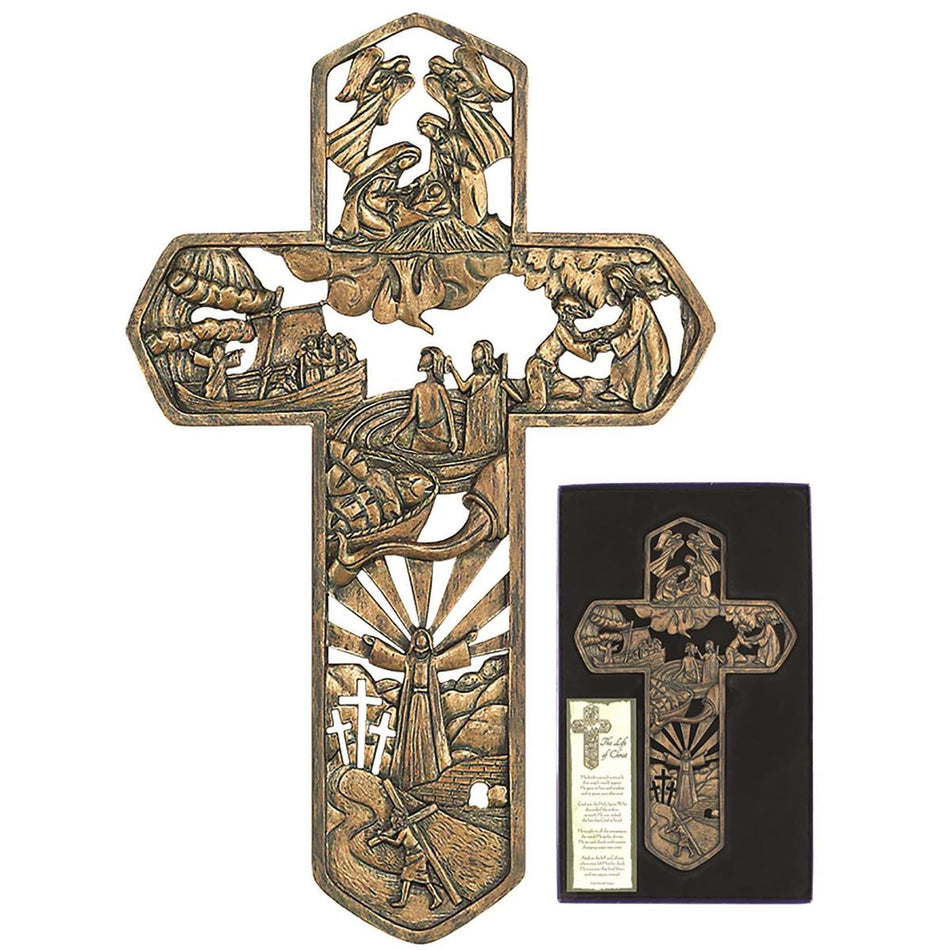 Life Of Christ Wall Cross by Dicksons