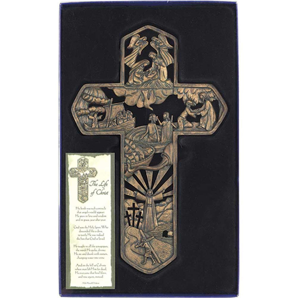 Life Of Christ Wall Cross by Dicksons, product view 2