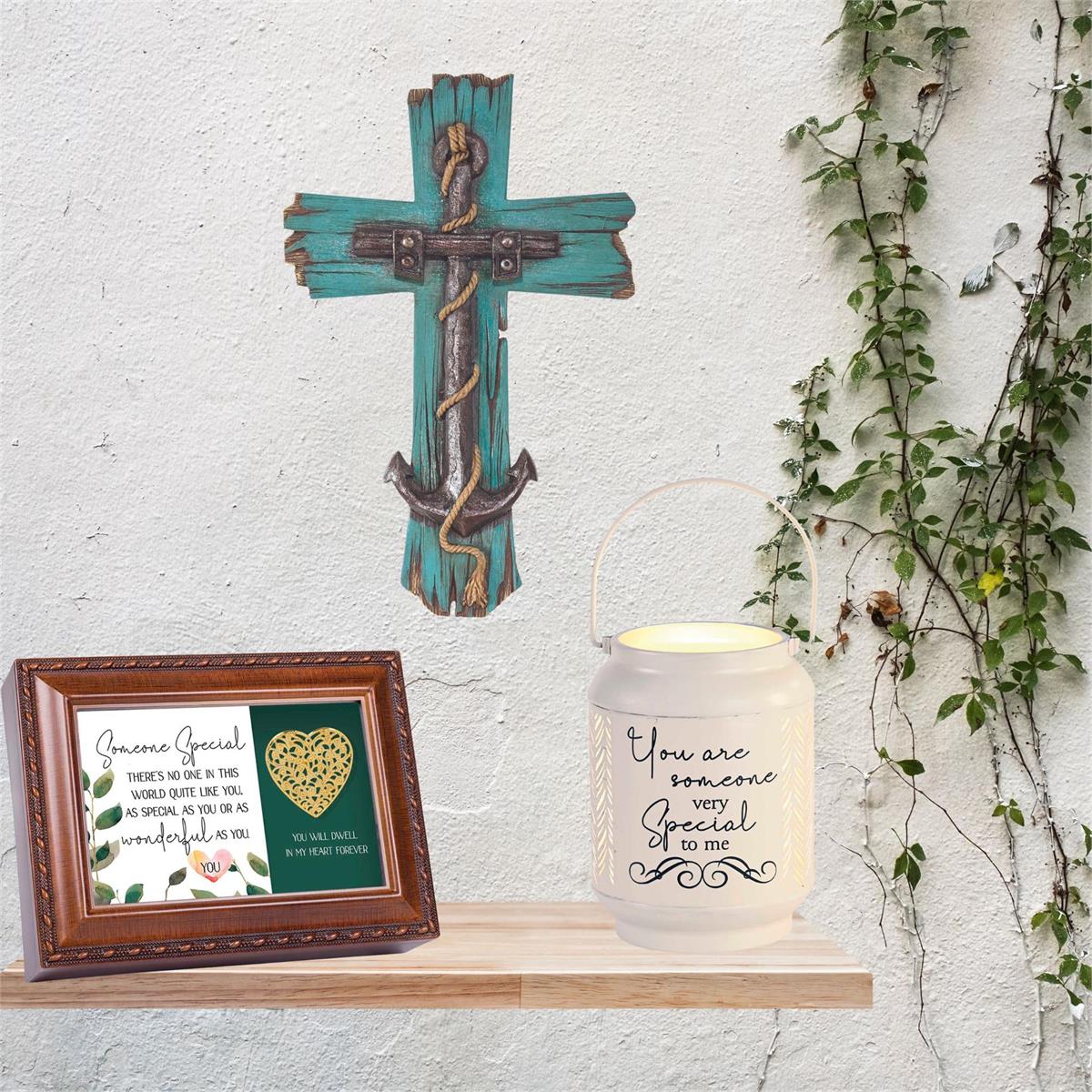Anchor Wall Cross by Dicksons, product view 2