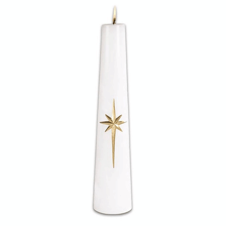 12" Polar Advent Candle - Star of Bethlehem Set by Will & Baumer