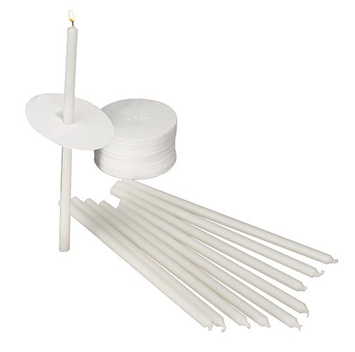 Will & Baumer 8-1/2" Candlelight Service Kit - 50 Candles by Will & Baumer