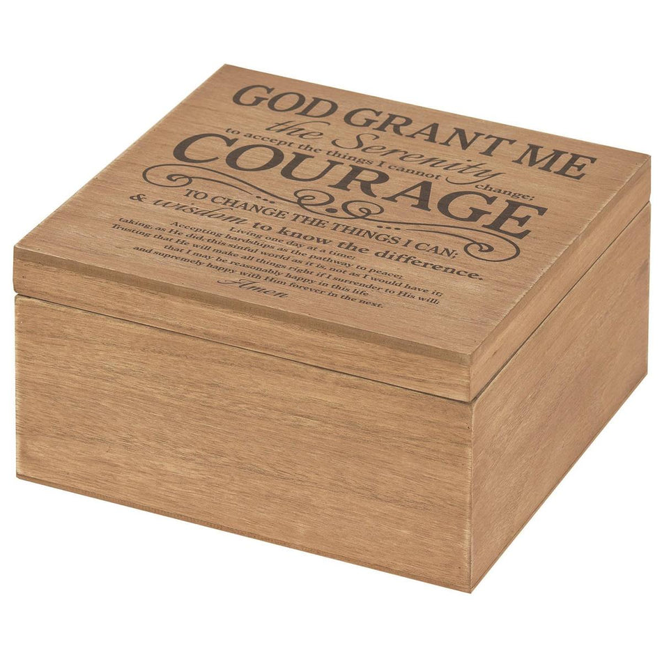 Keepsake Wood Box Serenity Prayer by Dicksons