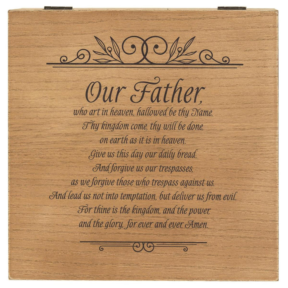Keepsake Wood Box The Lords Prayer by Dicksons, product view 2
