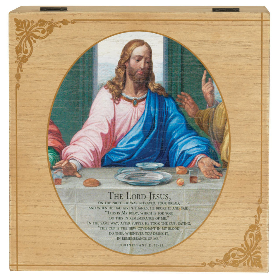 Keepsake Box The Last Supper MDF by Dicksons, product view 2