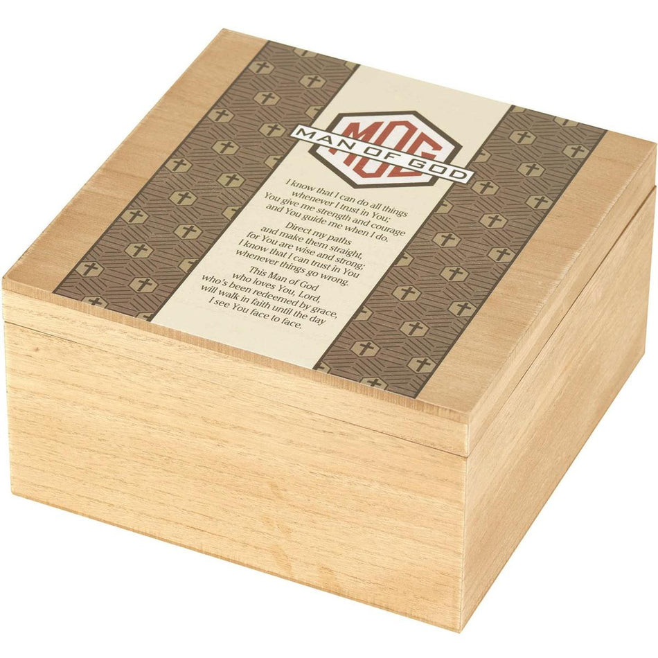 Keepsake Box Man Of God by Dicksons