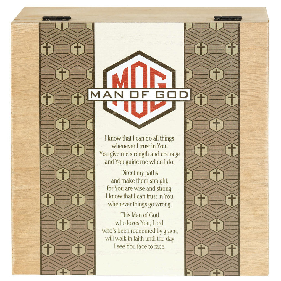 Keepsake Box Man Of God by Dicksons, product view 2