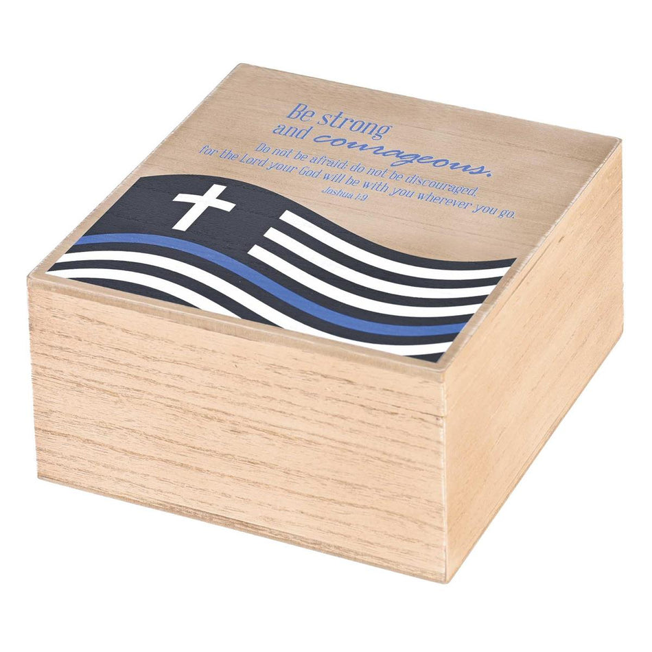 Keepsake Box Police Be Strong MDF by Dicksons