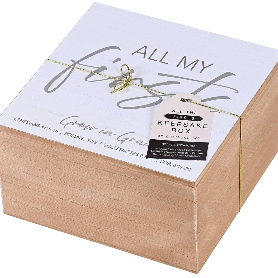 Kids Keepsake Box All My First Grown by Dicksons