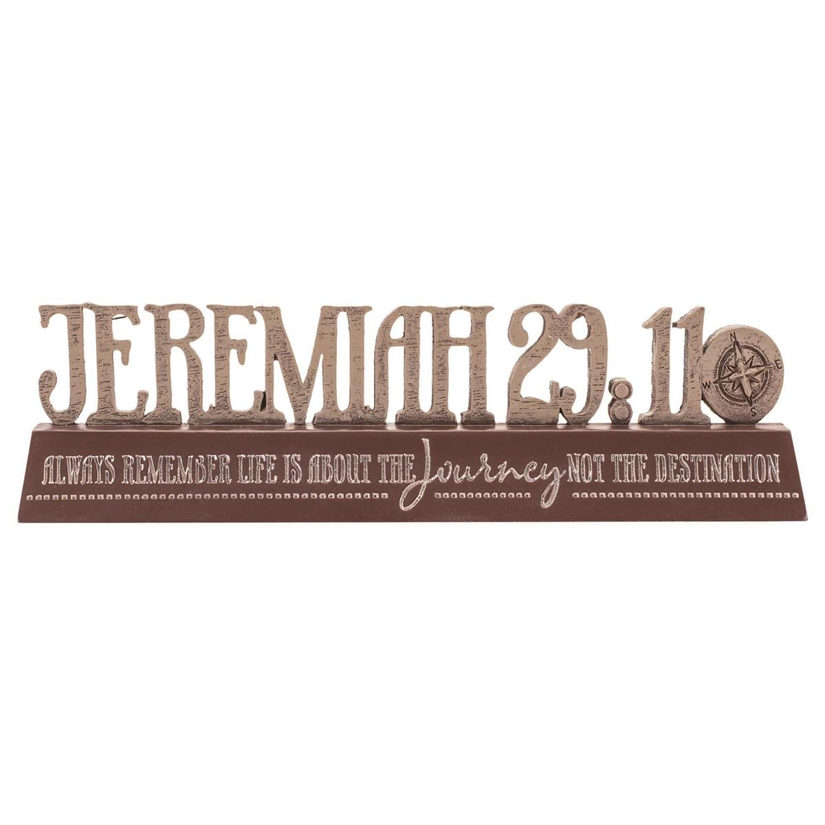 Jeremiah 29:11 Tabletop Word Figurine by Dicksons