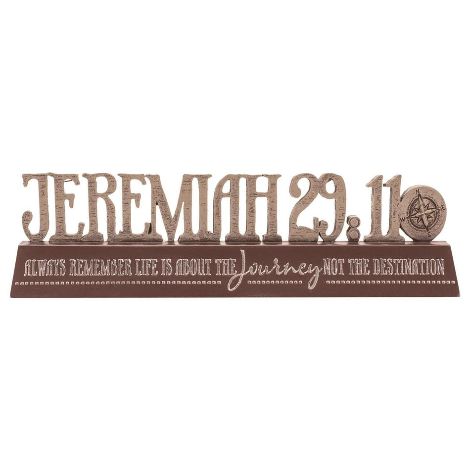 Jeremiah 29:11 Tabletop Word Figurine by Dicksons