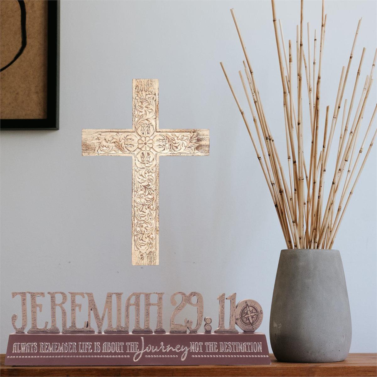 Jeremiah 29:11 Tabletop Word Figurine by Dicksons, product view 5