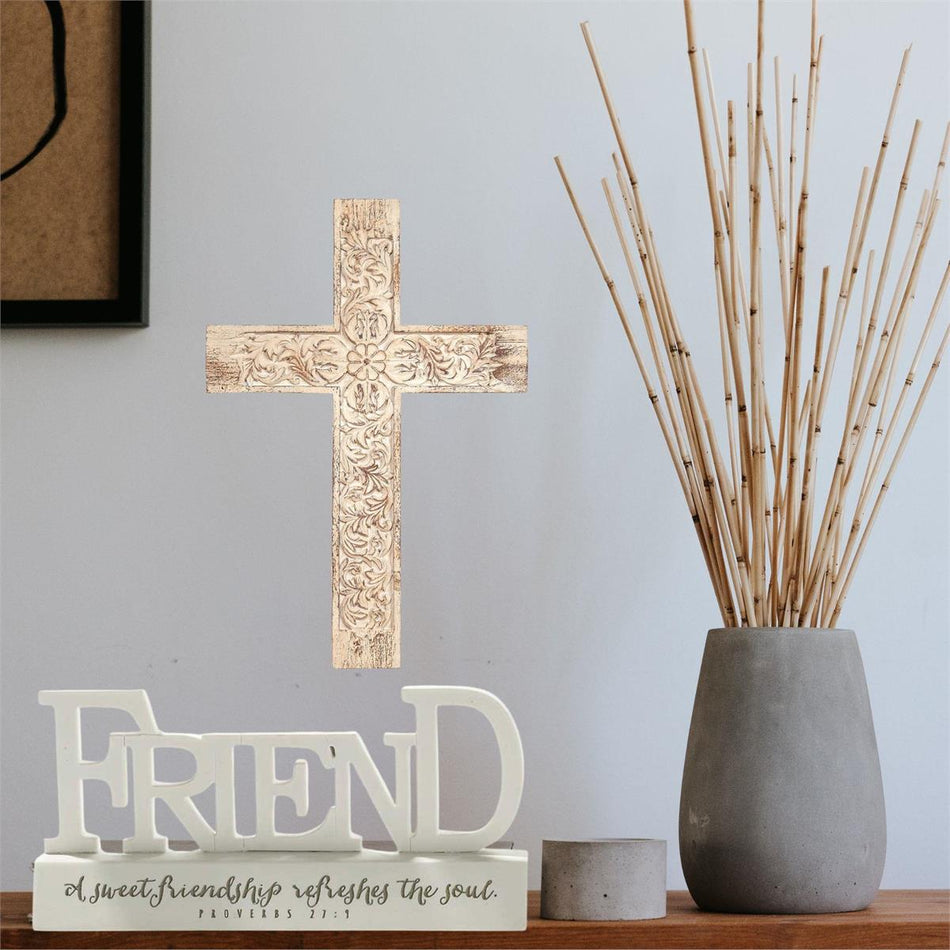 Friend Friendship Refreshes The Soul Proverbs 27 Resin Stone Tabletop Word by Dicksons, product view 2